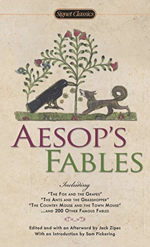 Aesop Fables Signet Classics Paperback Paperback by Aesop