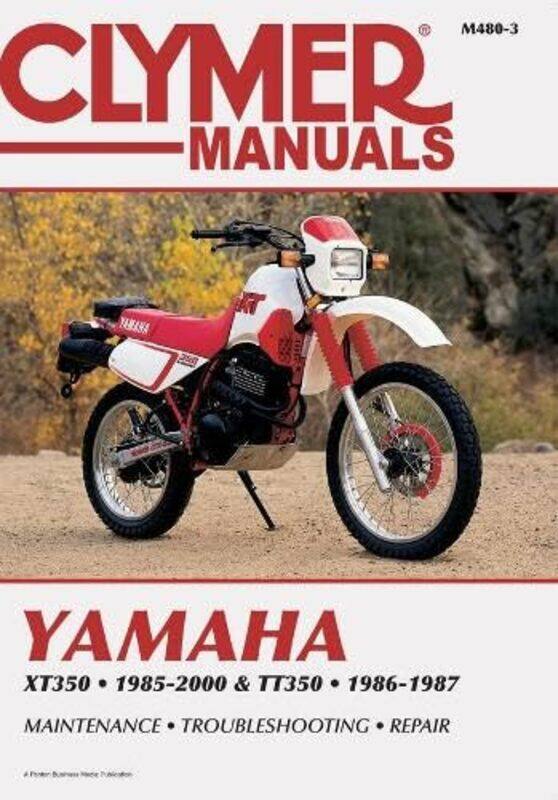 

Yamaha XT350 & TT350 Motorcycle 19852000 Service Repair Manual-Paperback