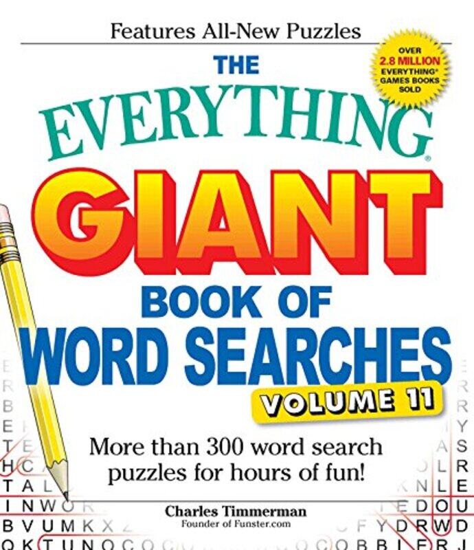 

The Everything Giant Book of Word Searches Volume 11 by Sam Jordison-Paperback