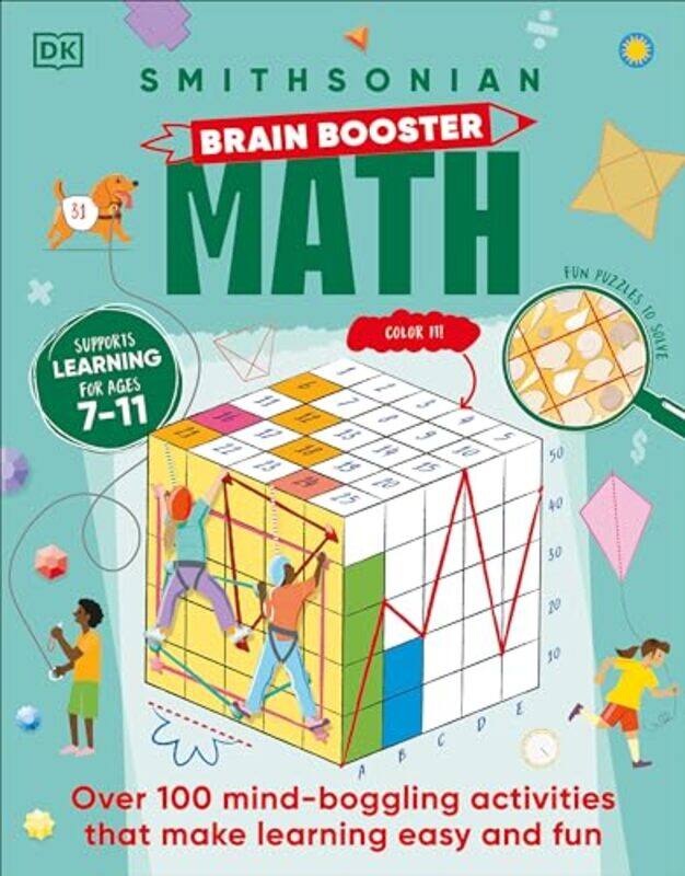 

Brain Boost Math By Dk - Paperback