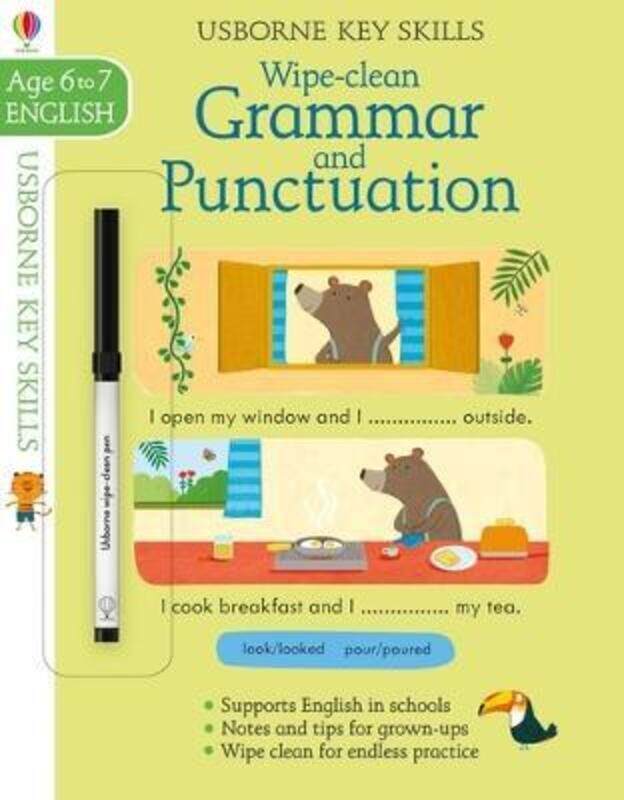 

Wipe Clean Grammar And Punctuation 6-7.paperback,By :Jessica Greenwell