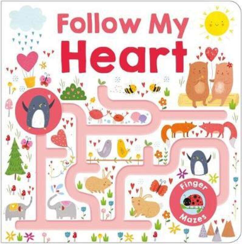 

Maze Book: Follow My Heart,Paperback, By:Roger Priddy