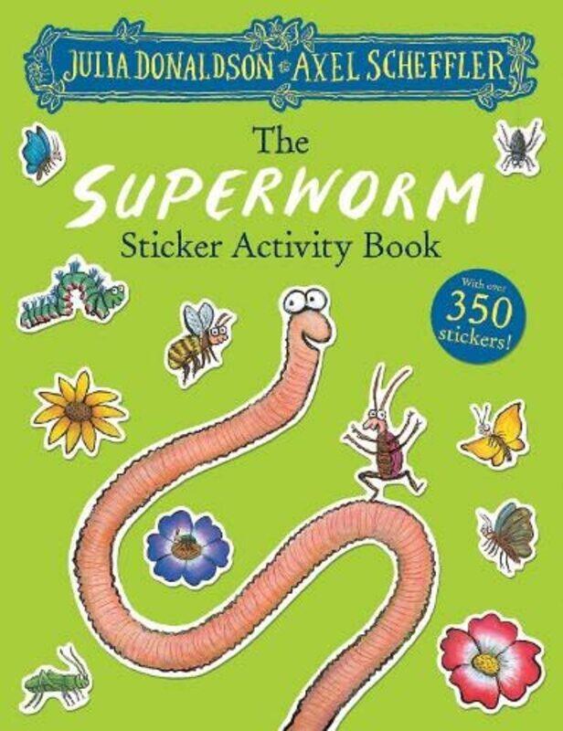 

Superworm Sticker Book By Julia Donaldson Paperback