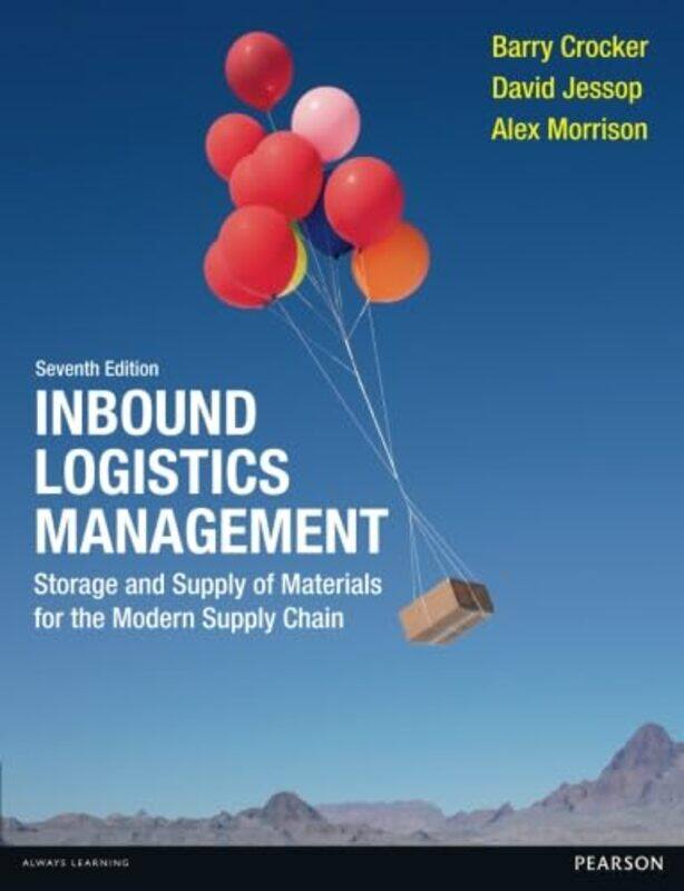 

Inbound Logistics Management by Barry CrockerDavid JessopAlex Morrison-Paperback