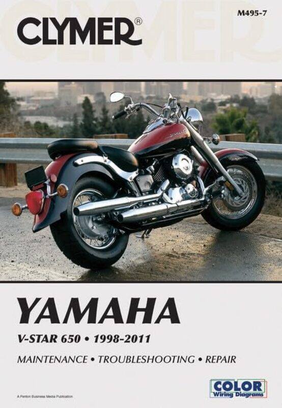 

Yamaha VStar 650 Manual Motorcycle 19982011 Service Repair Manual-Paperback