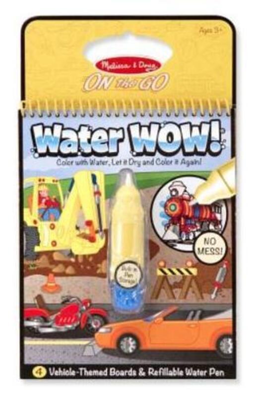 Water Wow Vehicles by Melissa & Doug - Paperback