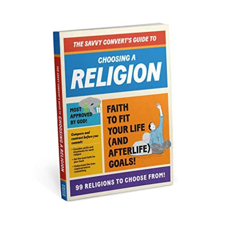 

Knock Knock Savvy Converts Guide To Choosing A Religion 2022 Edition-Paperback