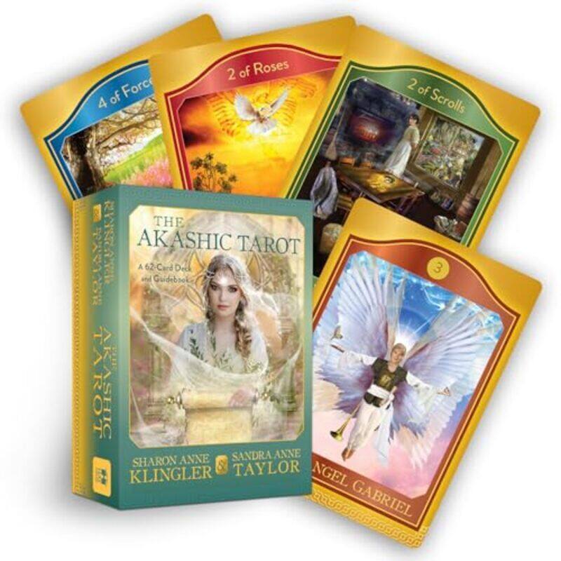 

The Akashic Tarot by Klingler, Sharon Anne,Taylor, Sandra Anne Paperback