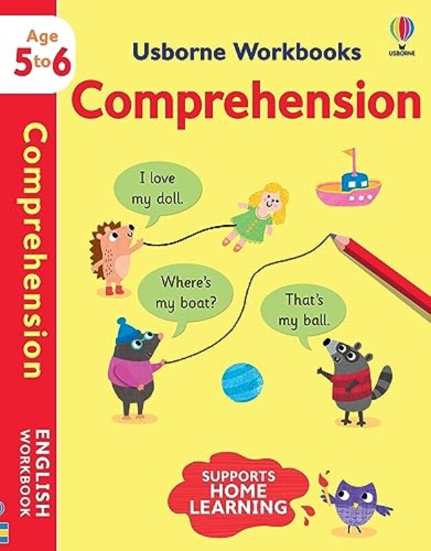 Usborne Workbooks Comprehension 5-6 , Paperback by Watson, Hannah (EDITOR) - Suessbauer, Anna