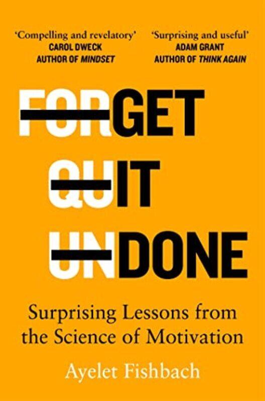 

Get It Done By Ayelet Fishbach Paperback