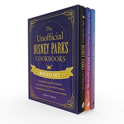Unofficial Disney Parks Cookbooks Boxed Set By Craft Ashley - Hardcover