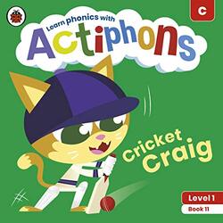 Actiphons Level 1 Book 11 Cricket Craig by Ladybird-Paperback