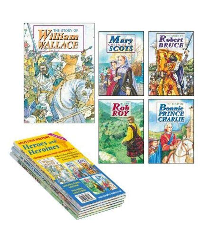 

William Wallace; Robert Bruce; Mary Queen of Scots; Rob Roy; Bonnie Prince Charlie 5 book pack by David Ross-Hardcover