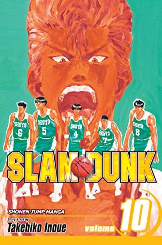 

Slam Dunk Vol 10 by Takehiko Inoue-Paperback