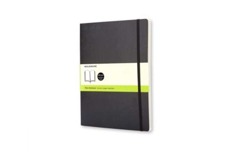 Moleskine Soft Extra Large Plain Notebook Black By Moleskine - Paperback