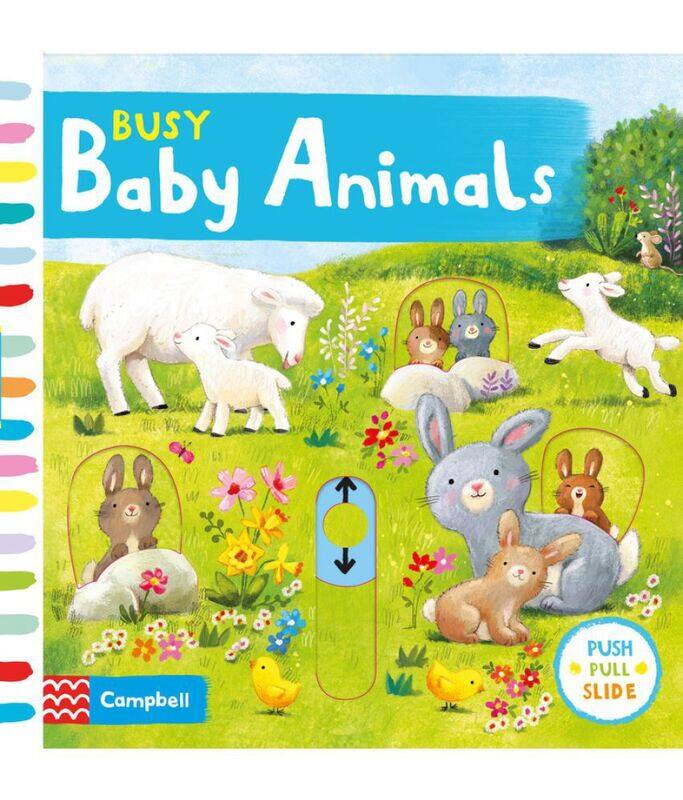 

Busy Baby Animals, Board Book, By: Jatkowska Ag
