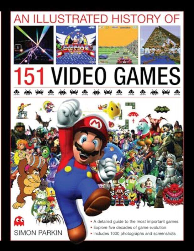 

Illustrated History of 151 Videogames by Raide3dtotal Publishing-Hardcover