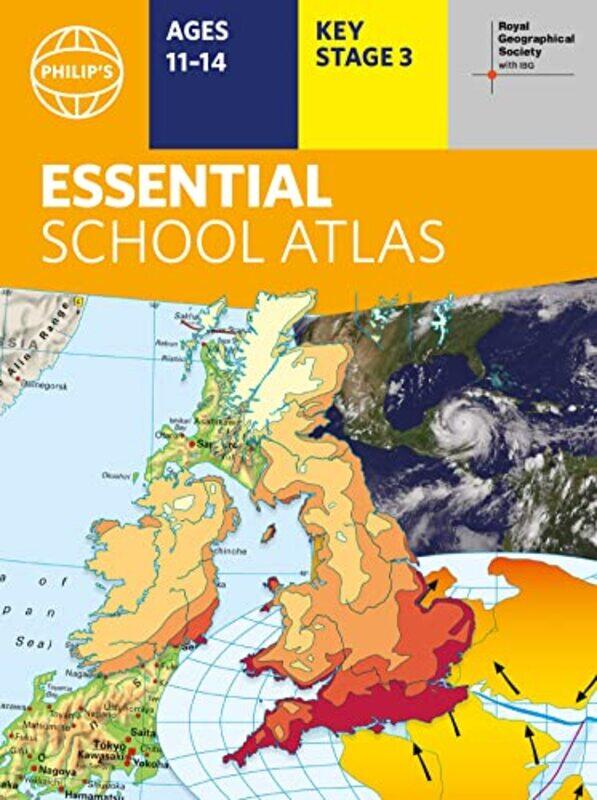 

Philips RGS Essential School Atlas by Martin Paul Eve-Paperback