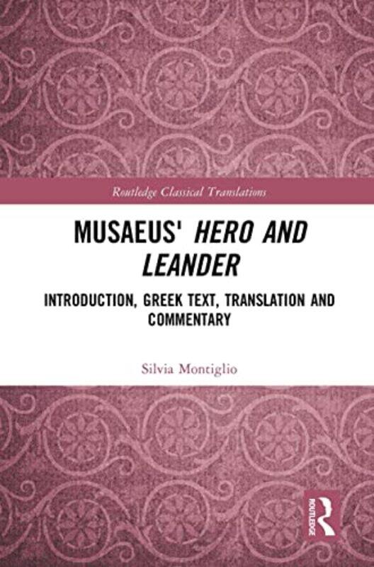 

Musaeus Hero and Leander by Alison Hutchison-Paperback