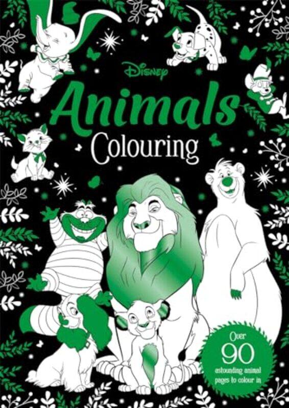 

Disney Animals Colouring by Walt Disney-Paperback