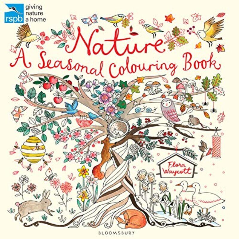 

RSPB Nature: A Seasonal Colouring Book,Paperback,by:Waycott, Flora
