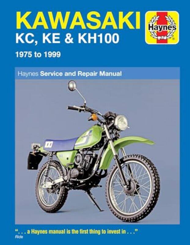 

Kawasaki KC KE & KH100 75 99 by Elwyn Hartley Edwards-Paperback