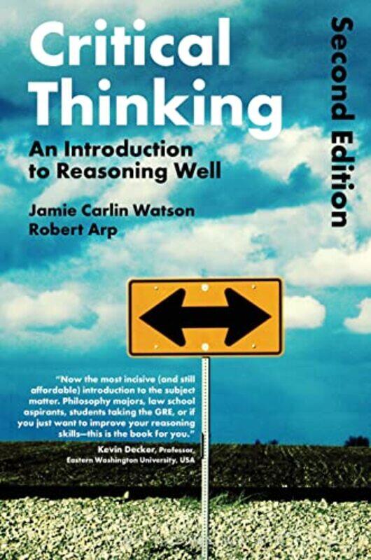 

Critical Thinking by Dr Robert ArpDr Jamie Carlin Watson-Paperback