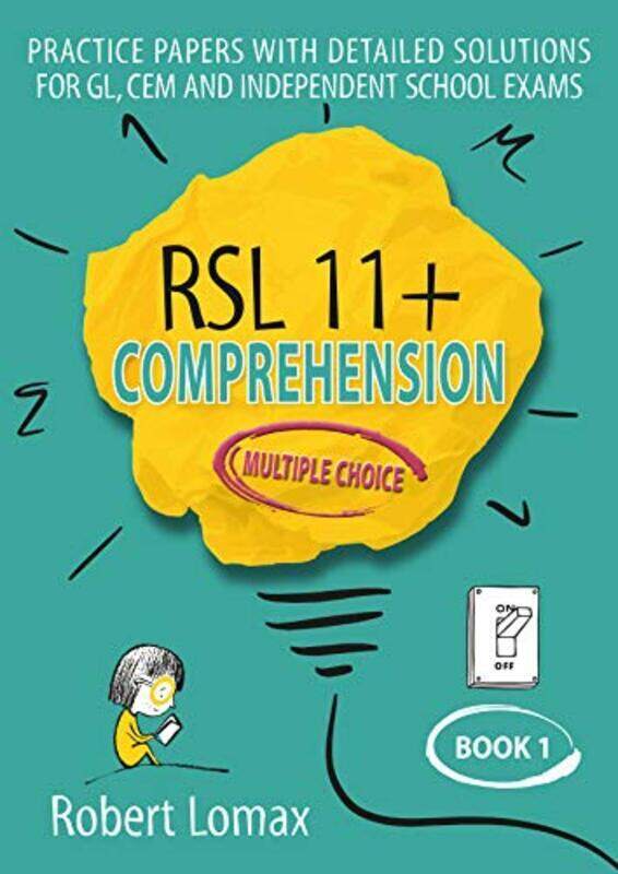 

Rsl 11 Comprehension Multiple Choice Book 1 By Lomax, Robert - Paperback