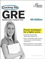 Cracking The Gre Mathematics Subject Test 4th Edition by Review, Princeton Paperback
