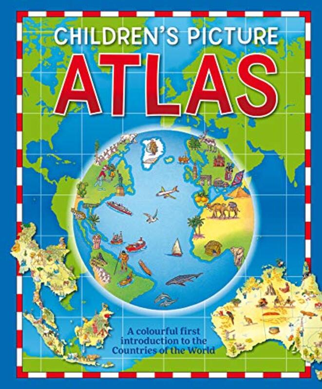 Childrens Picture Atlas by Terry Burton-Hardcover