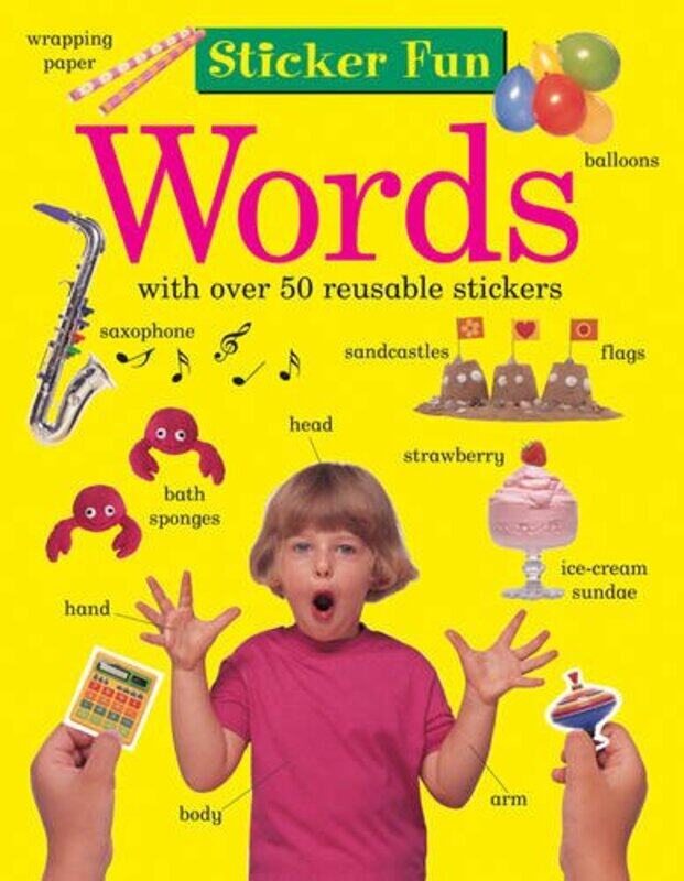 

Sticker Fun Words by Teela Sanders-Paperback