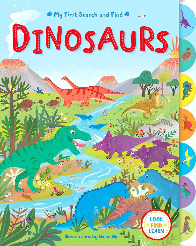 

My First Search and Find: Dinosaurs, Board Book, By: Silver Dolphin Books