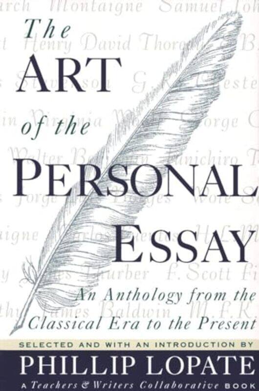 

Art Of The Personal Essay By Lopate Phillip - Paperback