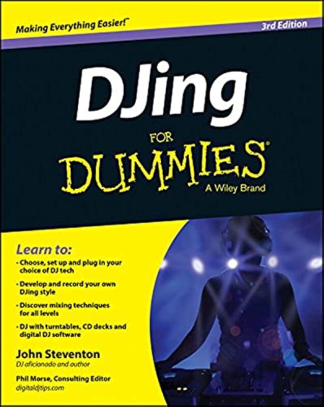 DJing For Dummies by John Steventon-Paperback