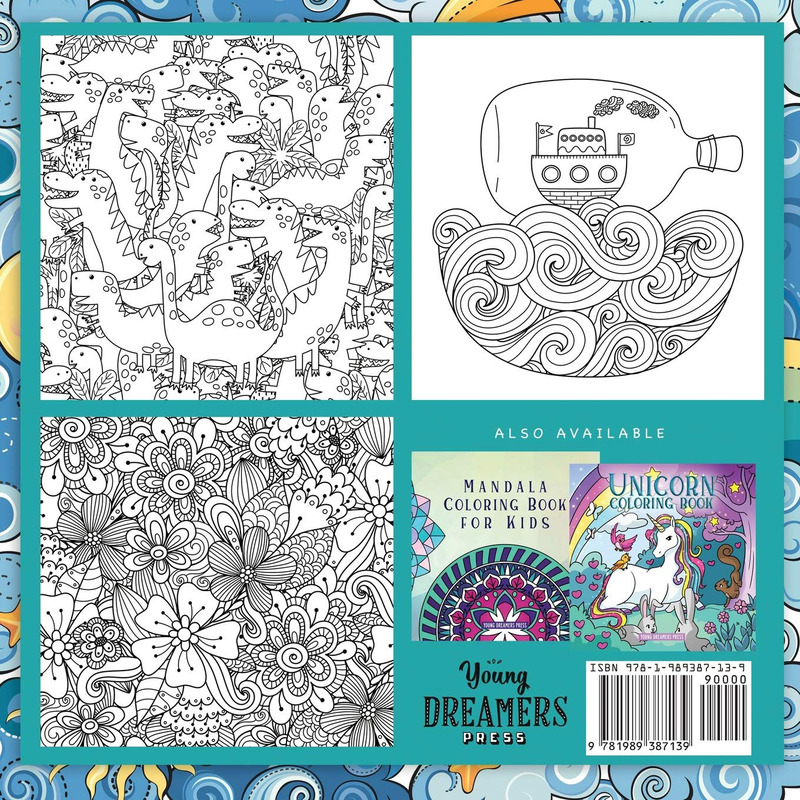 Cute and Playful Patterns Coloring Book, Paperback Book, By: Young Dreamers Press