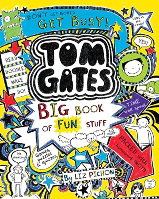 

Tom Gates Big Book Of Fun Stuff by Liz Pichon Paperback