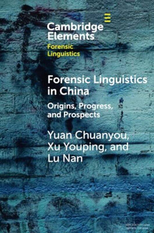 

Forensic Linguistics in China by Li YangLaura Valentin-Rivera-Paperback