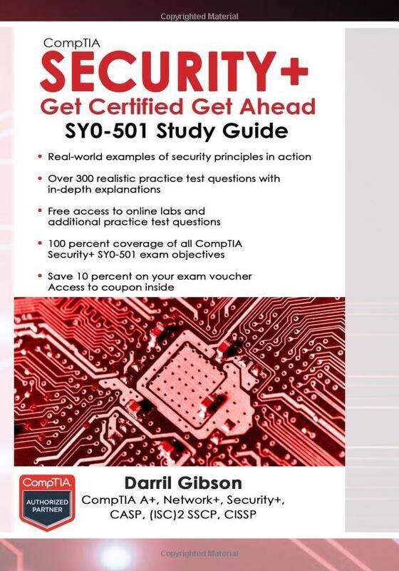 

CompTIA Security+ Get Certified Get Ahead: SY0-501 Study Guide, Paperback Book, By: Darril Gibson