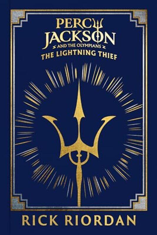 

Percy Jackson And The Lightning Thief Book 1 Deluxe Collectors Edition by Riordan, Rick - Hardcover