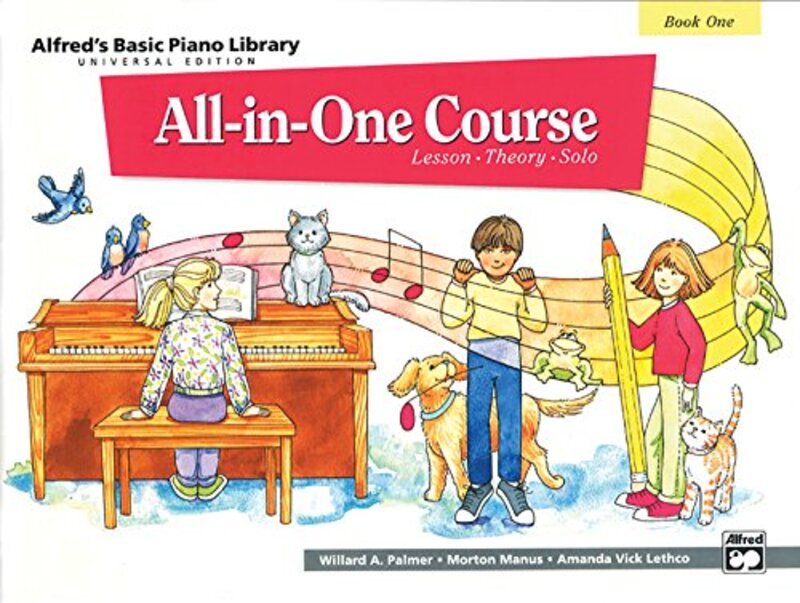 Alfreds Basic Piano Library All In One Course 1 by Palmer, Willard A - Manus, Morton - Lethco, Amanda Vick-Paperback