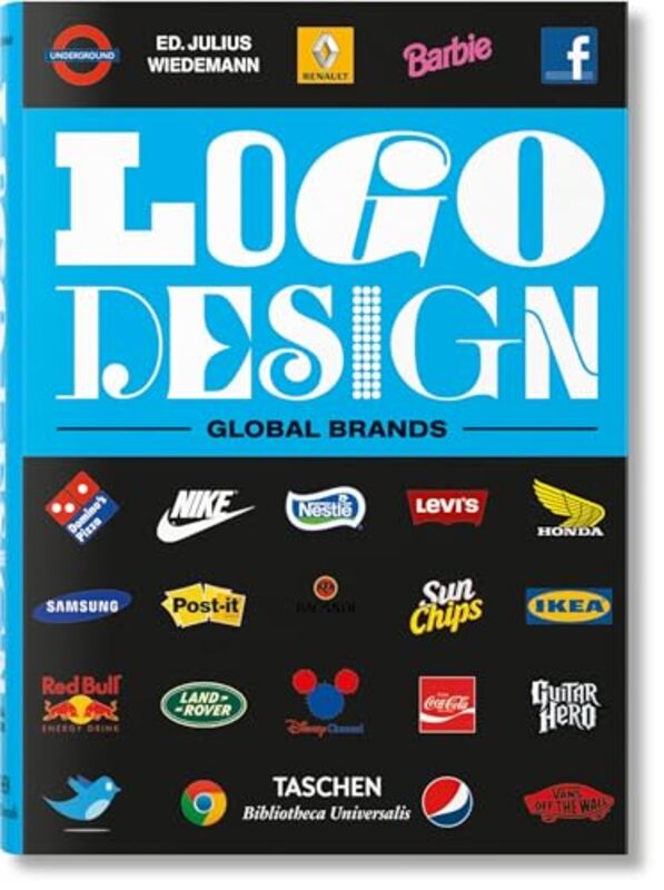 Logo Design. Global Brands By Julius Wiedemann Hardcover