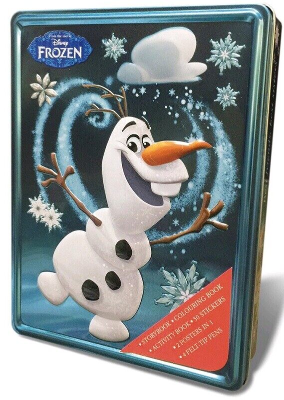 

Disney Frozen Olaf Happy Tin, Hardcover Book, By: Disney