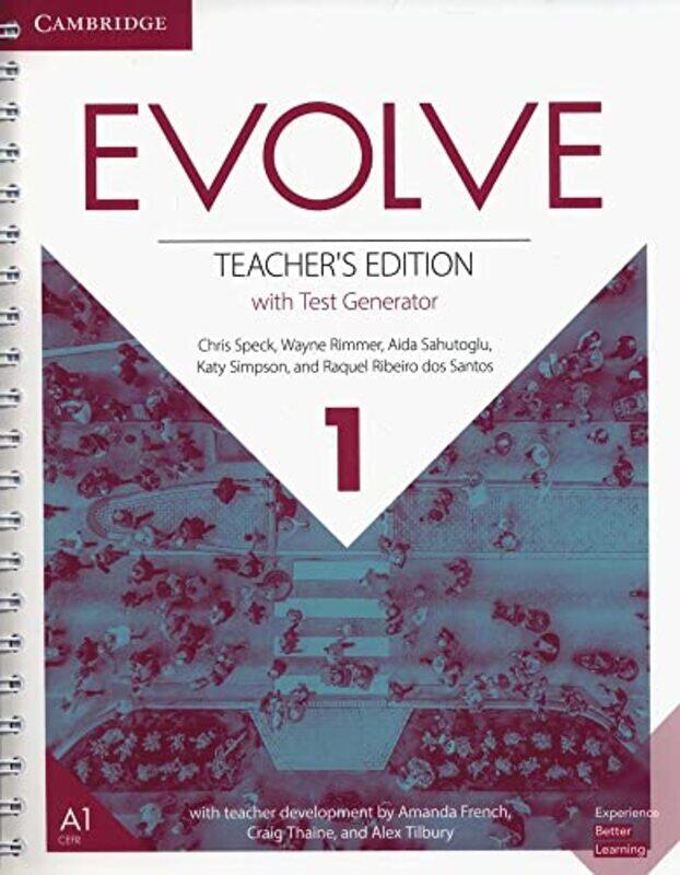 

Evolve Level 1 Teachers Edition With Test Generator by Speck, Chris - Rimmer, Wayne - Sahutoglu, Aida - Simpson, Katy - Ribeiro dos Santos, Raquel Pap