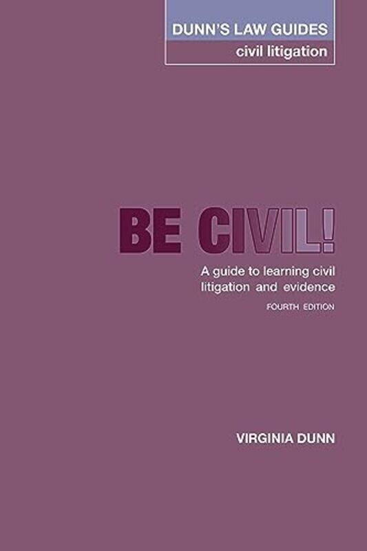 

Dunns Law Guides Civil Litigation 4th Edition by Virginia Dunn-Paperback