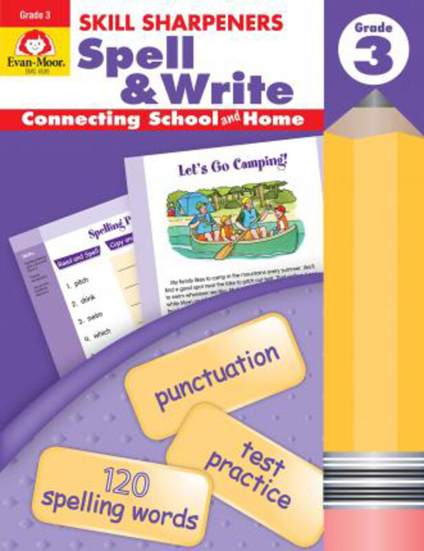 

Skill Sharpeners Spell & Write Grade 3, Paperback Book, By: Evan-Moor Educational Publishers