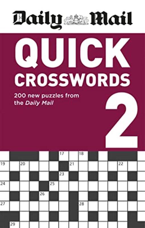 

Daily Mail Quick Crosswords Volume 2 by Daily Mail-Paperback