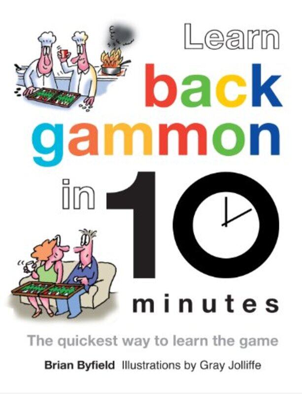 

Learn Backgammon in 10 Minutes by Martin Hughes-Games-Hardcover