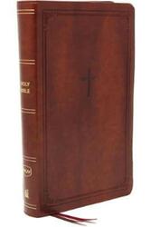 NKJV, End-of-Verse Reference Bible, Personal Size Large Print, Leathersoft, Brown, Red Letter, Comfo.paperback,By :Nelson, Thomas
