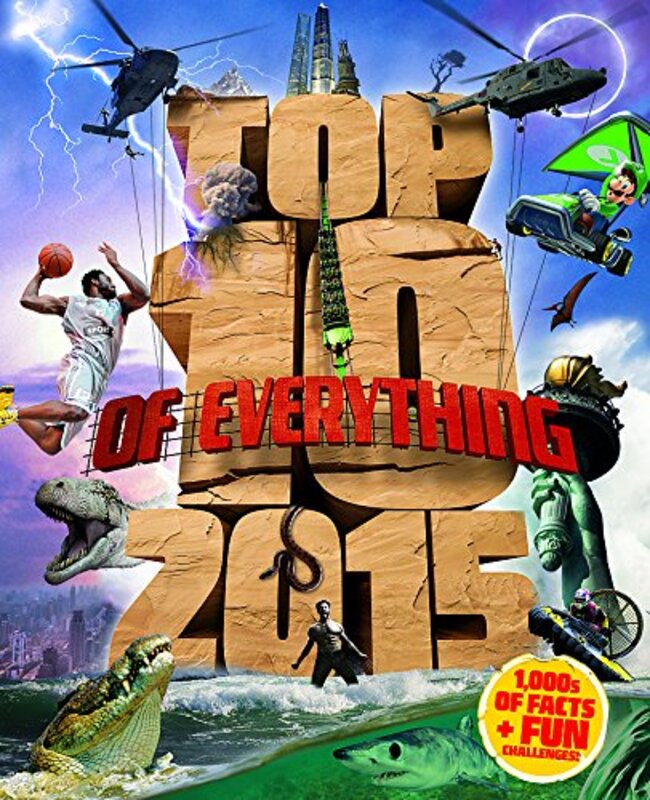 Top 10 of Everything 2015, Hardcover Book, By: Paul Terry