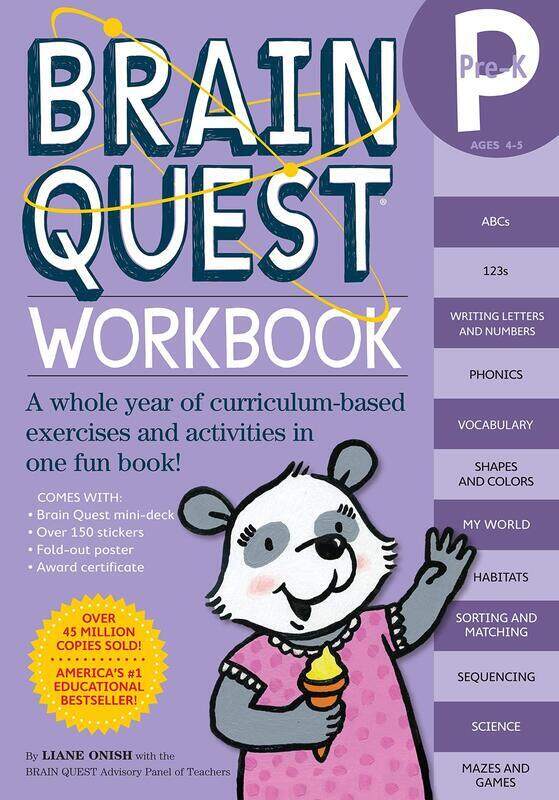 

Brain Quest Workbook: Pre-K (Brain Quest), Paperback Book, By: Liane Onish